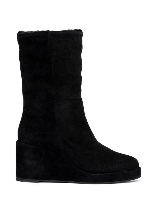 Aquatalia Imperia Suede Wedge Boots 1
