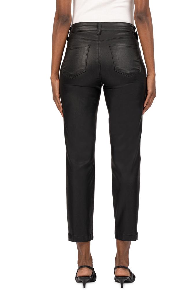KUT from the Kloth Reese Coated Ankle Slim Straight Leg Jeans