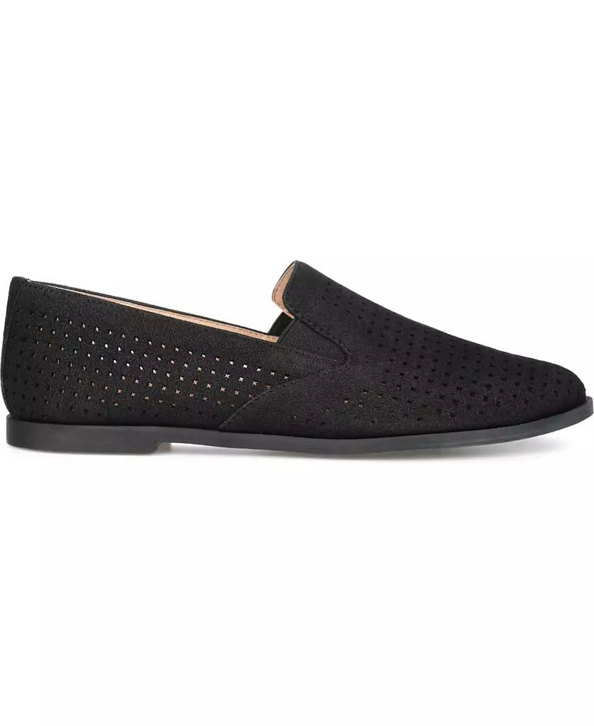 Journee Collection Women's Lucie Perforated Slip On Loafers 2