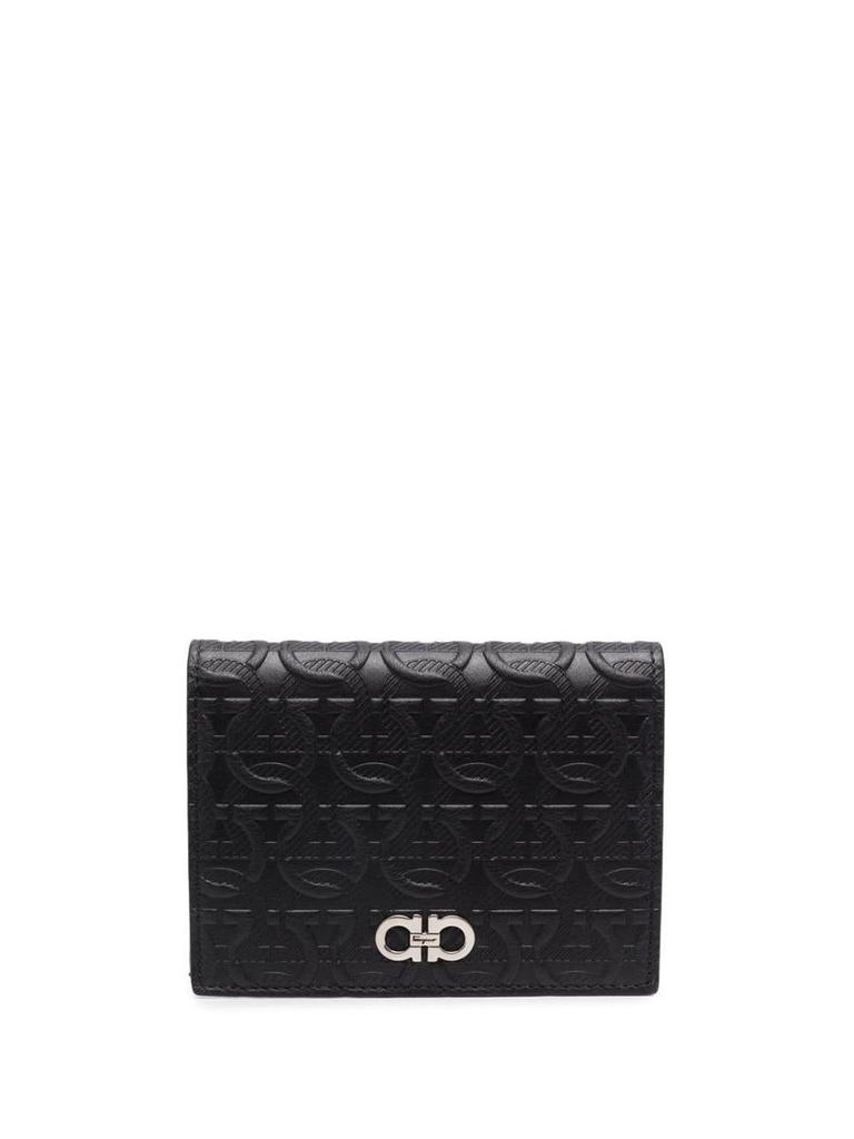 Salvatore Ferragamo Salvatore Ferragamo Leather Flap Wallet