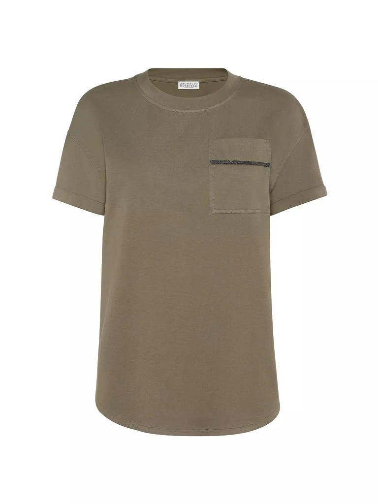 Brunello Cucinelli Cotton Jersey T-Shirt 1