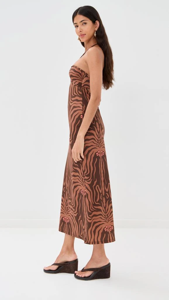 JOHANNA ORTIZ Jungle Palms Midi Dress 4