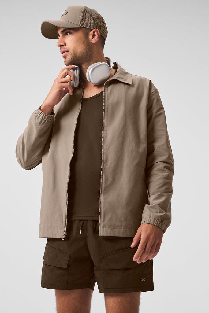 Alo Torrent Overshirt - Gravel