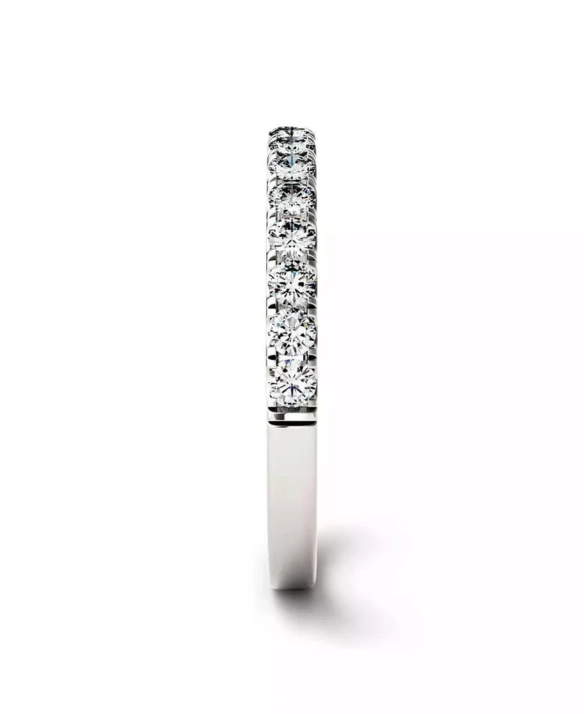 Charles & Colvard Moissanite Wedding Band (3/8 ct. t.w. Diamond Equivalent) in 14k White or Yellow Gold 5