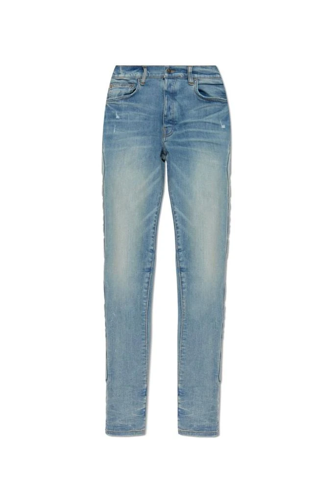 AMIRI Amiri Bone Detailed Skinny Jeans 1