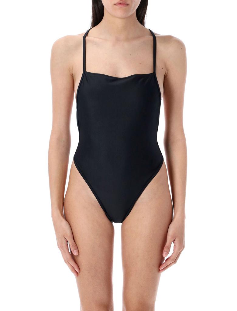 MARINE SERRE Tan All Over Moon Jumpsuit - Jumpsuits