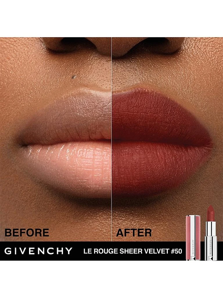 Givenchy Le Rouge Sheer Velvet Lipstick 5