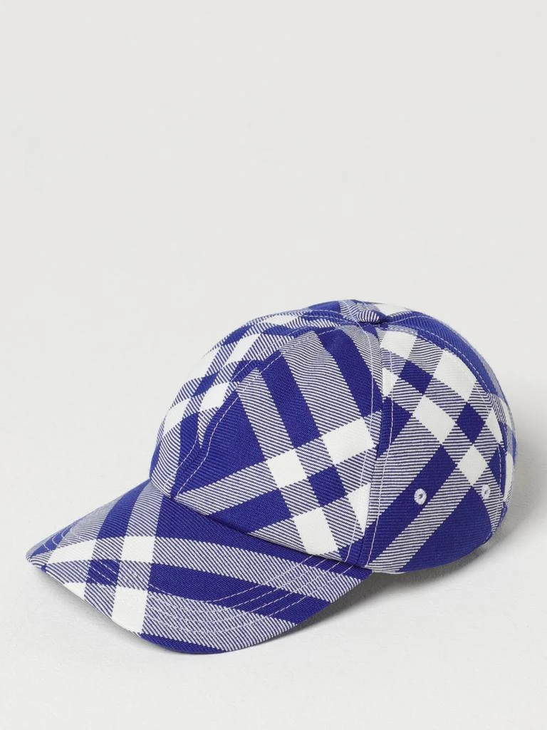 Burberry Burberry hat in check wool blend 1