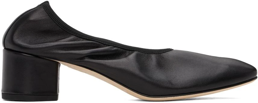 AEYDE Black Gemma Heels 1