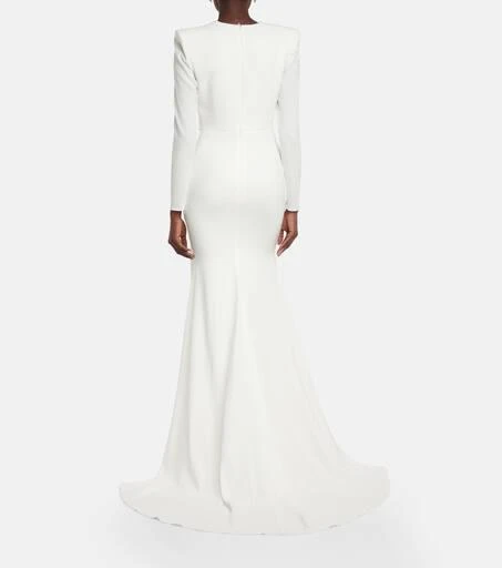Alex Perry Bridal Maxwell satin-crêpe bridal gown 3