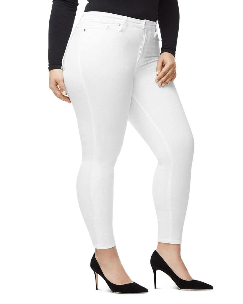 Good American Good Legs Crop Jeans in White001 6