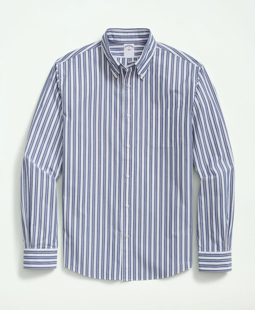 Brooks Brothers Friday Shirt, Poplin Multi-Striped 1