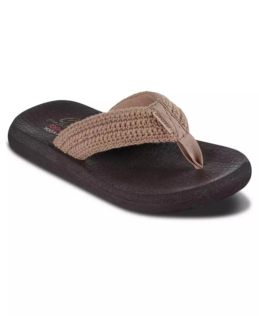 Skechers Women's Cali Asana - Valley Chic Flip-Flop Thong Sandals from Finish Line 1