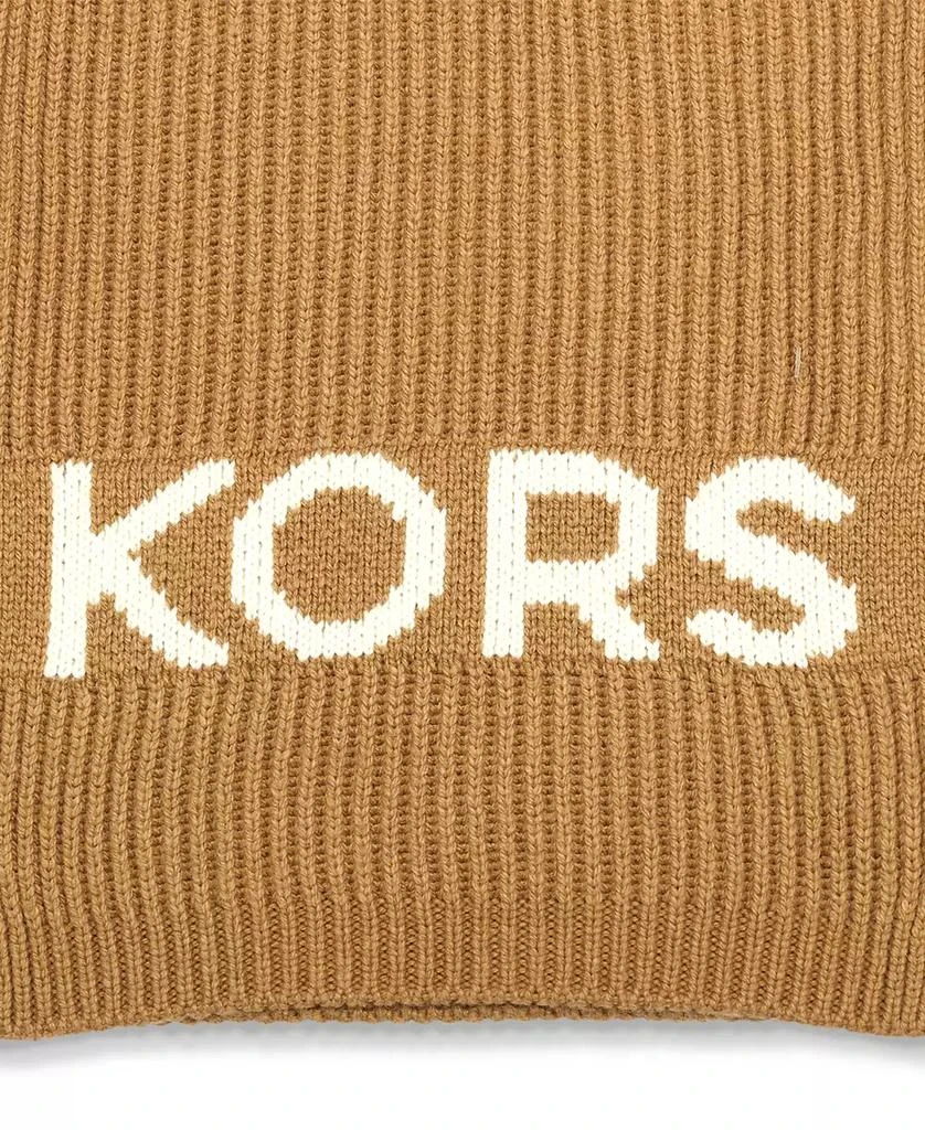Michael Kors Women's Fisherman's Rib Beanie and Scarf Boxed Gift Set 7
