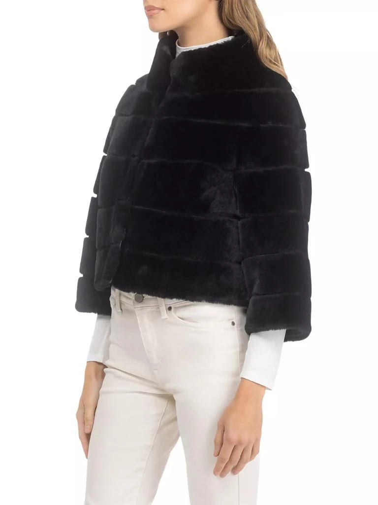 Gorski Shearling Lamb Bolero Coat 4