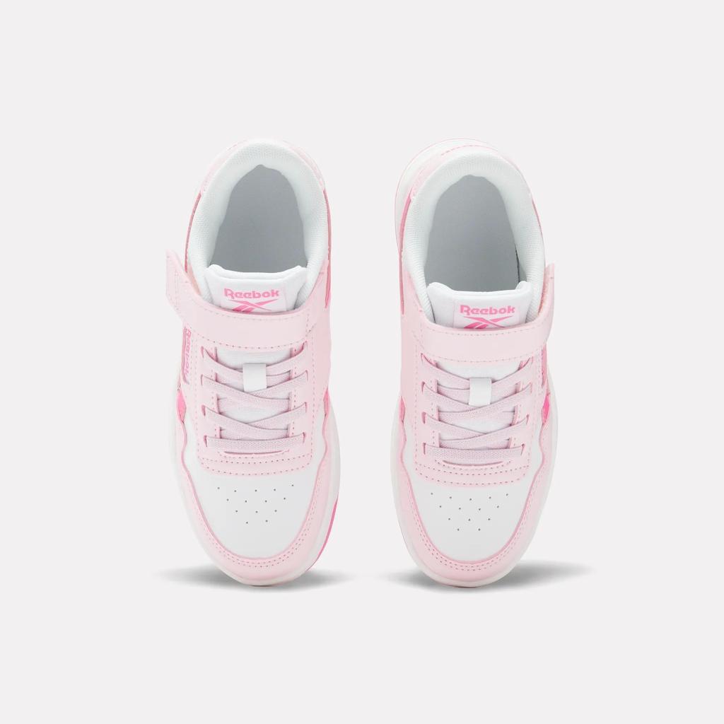 Reebok Court Advance Elastic Lace and Top Strap Shoes