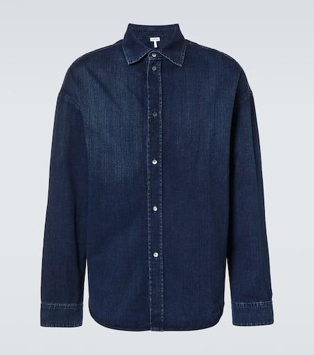 Loewe Anagram denim shirt - Jackets - Free Shipping