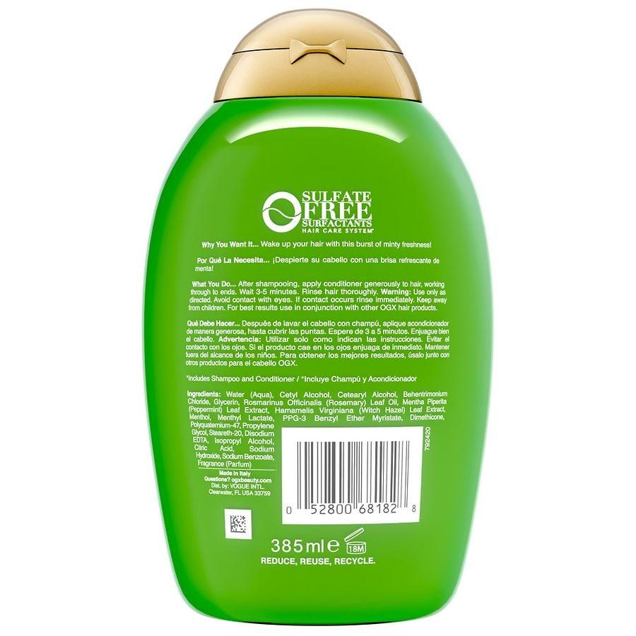 OGX Extra Strength Refreshing Scalp Conditioner Rosemary Mint