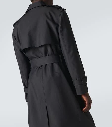 Burberry Silk-blend trench coat 6