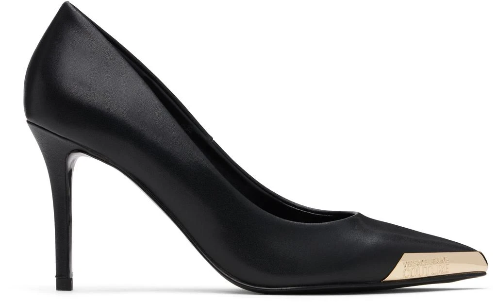 Versace Black Scarlett Heels 1