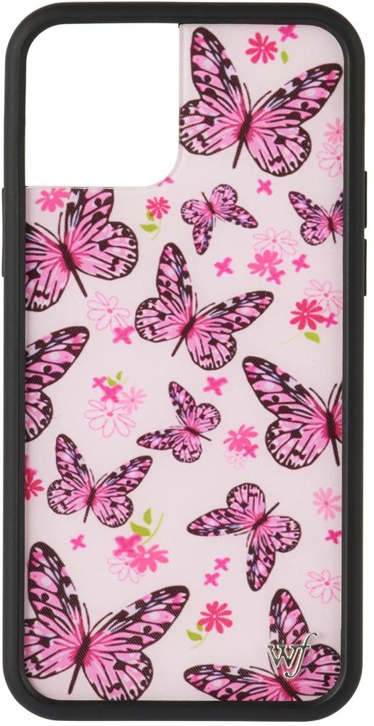 Wildflower Cases Pink Butterfly iPhone 12/12 Pro Case 1