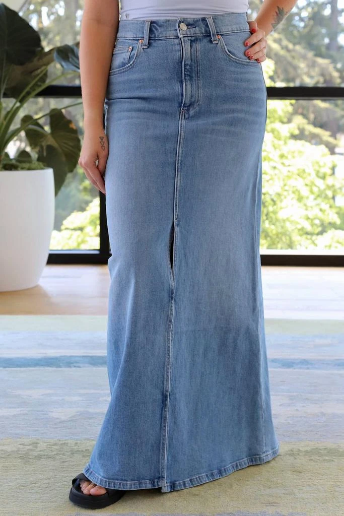 Le Jean Maxi Skirt In Beach House 1