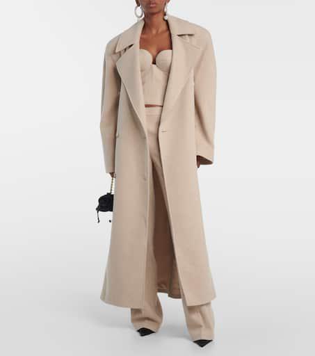 Magda Butrym Double-breasted cashmere coat - Coats - Free