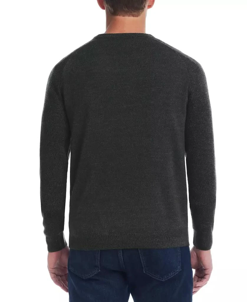 Weatherproof Vintage Men's Soft Touch Raglan Crew Neck Sweater 2
