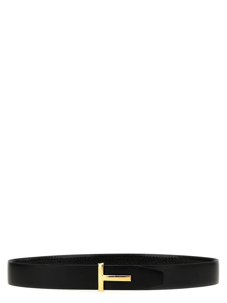 Tom Ford Tom Ford T-Logo Reversible Buckle Belt 3