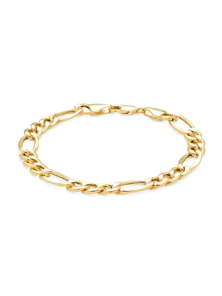 Saks Fifth Avenue 14K Yellow Gold Figaro Chain Bracelet