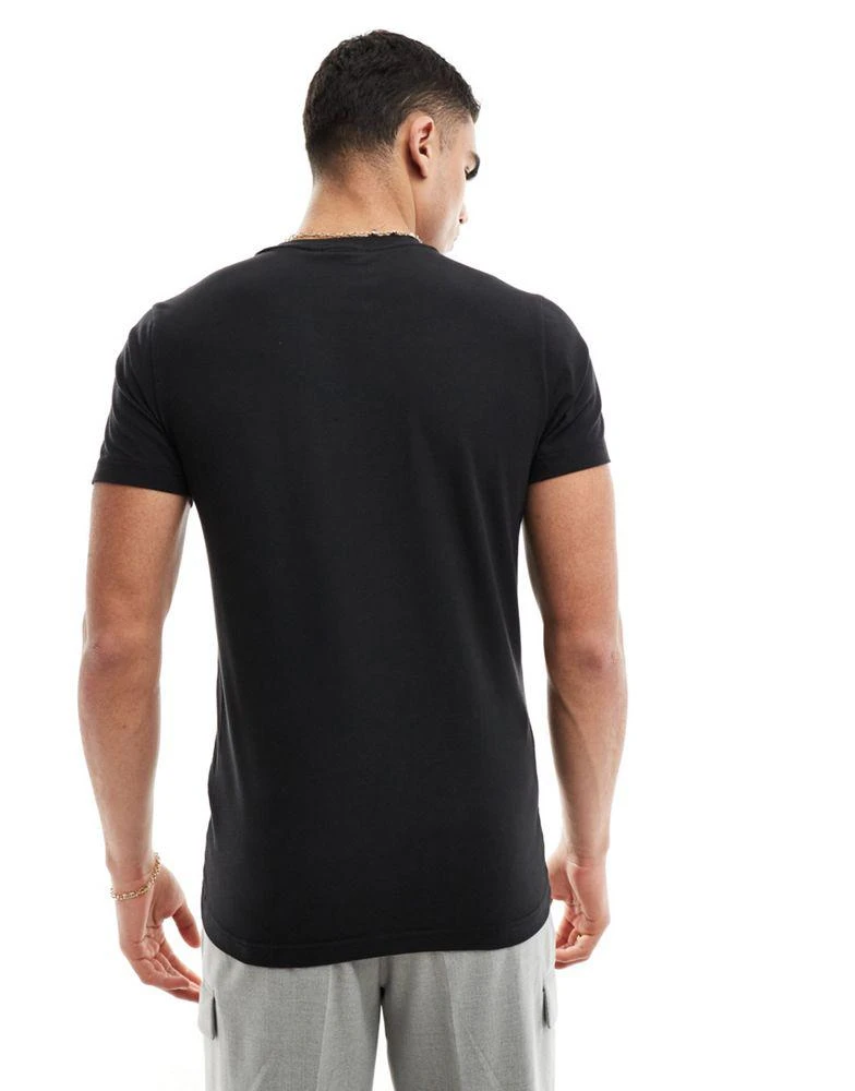 Calvin Klein Calvin Klein stretch slim fit t-shirt in black 2