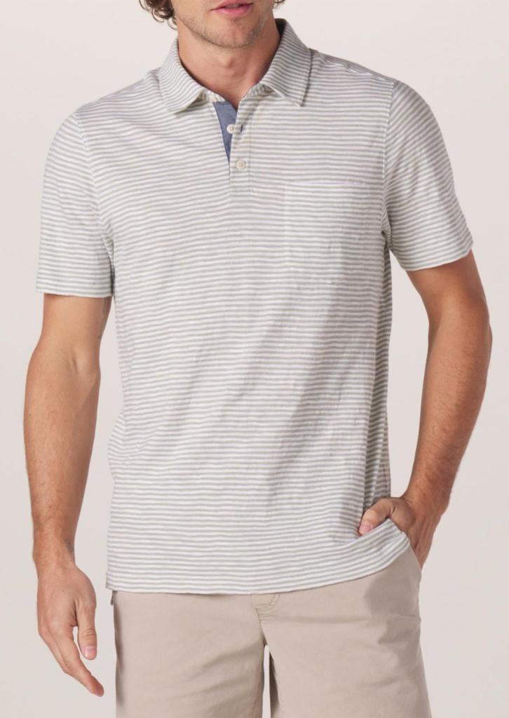 The Normal Brand The Normal Brand - Vintage Slub Pocket Polo Shirt