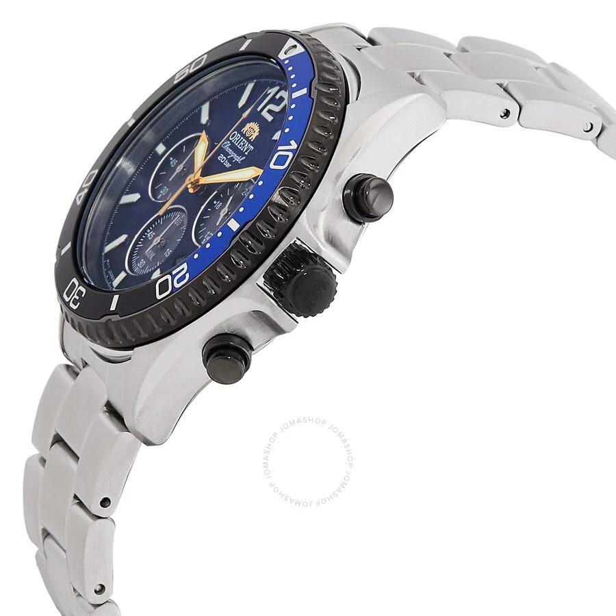 Orient Star Sports Solar Powered Chronograph Blue Dial Men's Watch RA-TX0208L 2