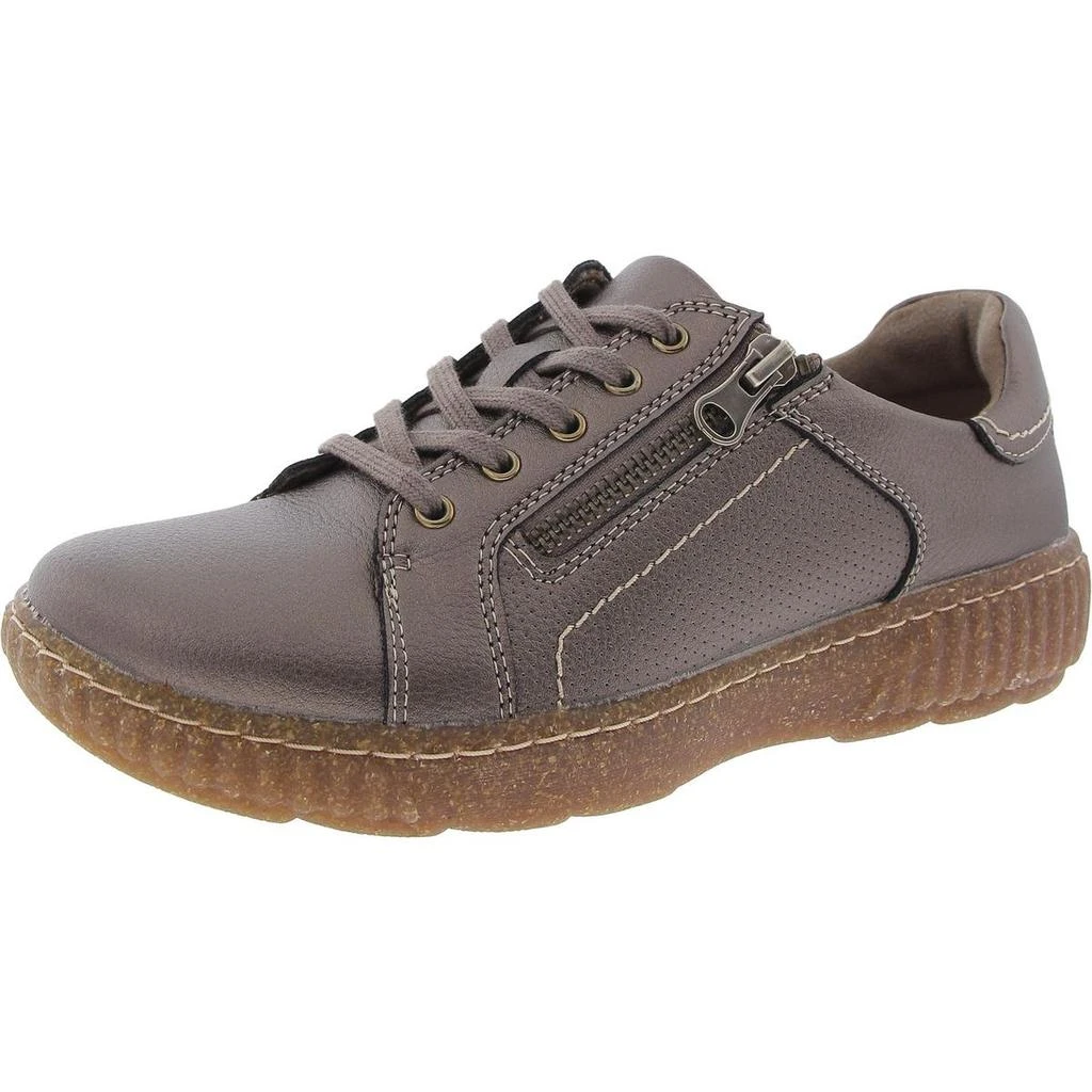 Clarks CAROLINE JANNA Womens Zipper Leather Casual And Fashion Sneakers 1