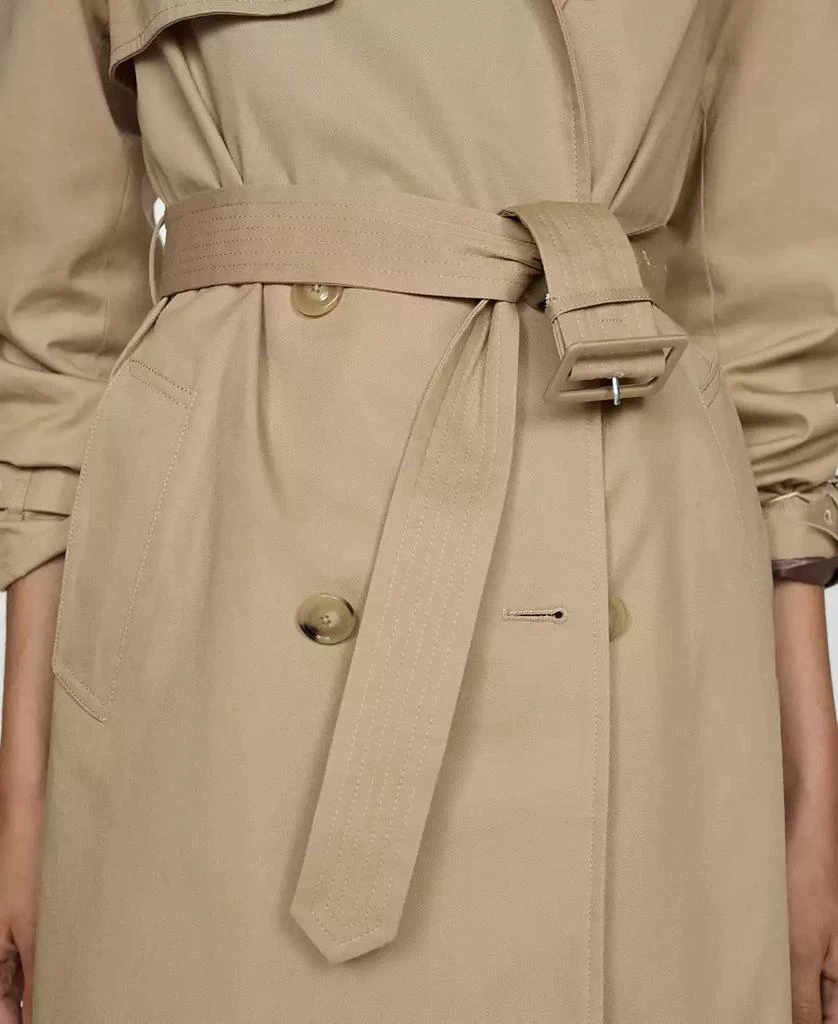 Mango Women's Belted Classic Trench Coat 9