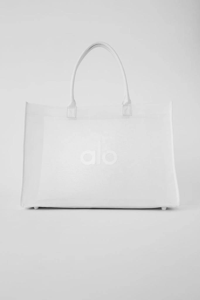 Alo Sheer Tote Bag - White 3