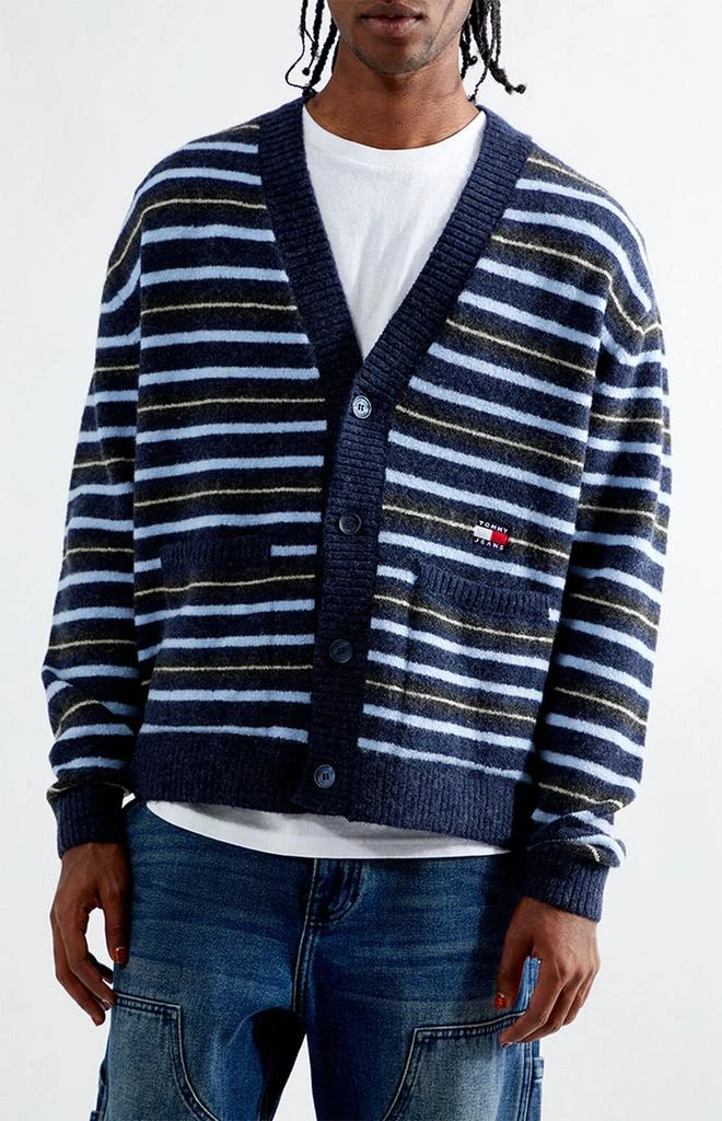 Tommy Jeans Striped Jacquard Boxy Cardigan 2