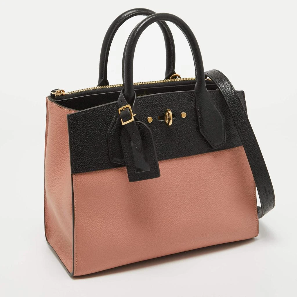 Louis Vuitton Louis Vuitton Pink/Black Leather City Steamer PM Bag 4