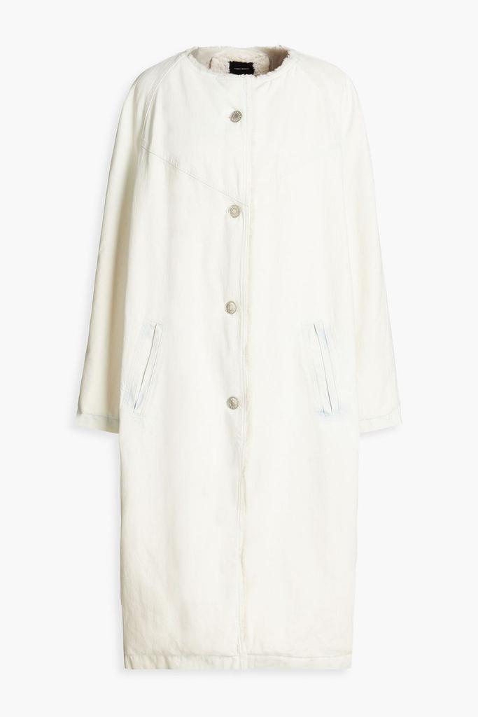 Isabel Marant Kalieia faded denim coat