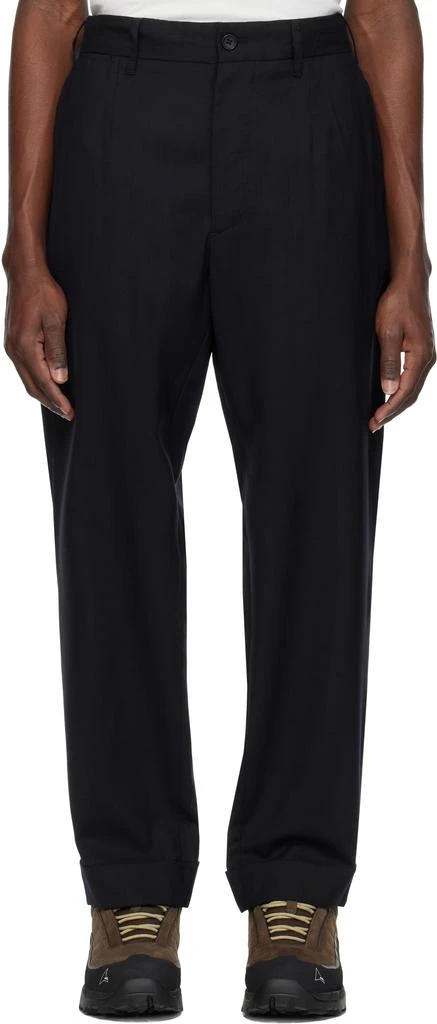 Engineered Garments Navy Andover Trousers 1
