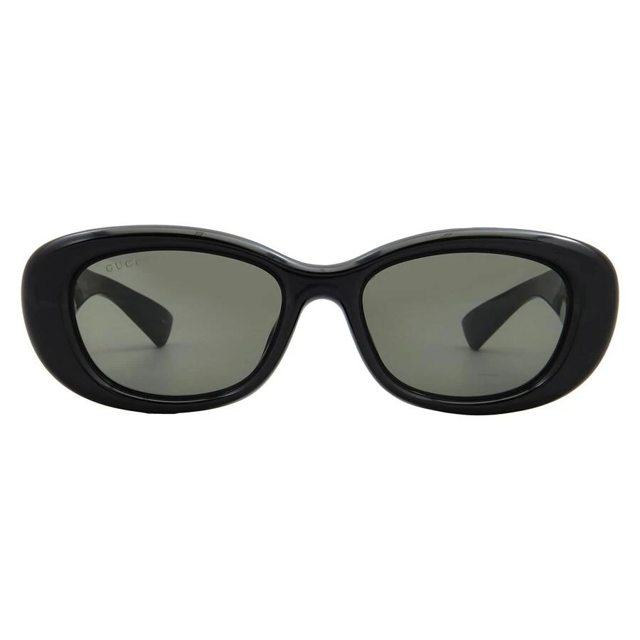 Gucci Grey Oval Ladies Sunglasses GG1829SK 001 53