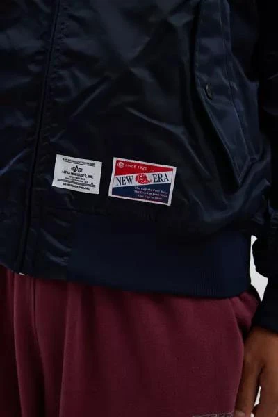 Alpha Industries New Era X Alpha Industries MLB Houston Astros Varsity Jacket 4