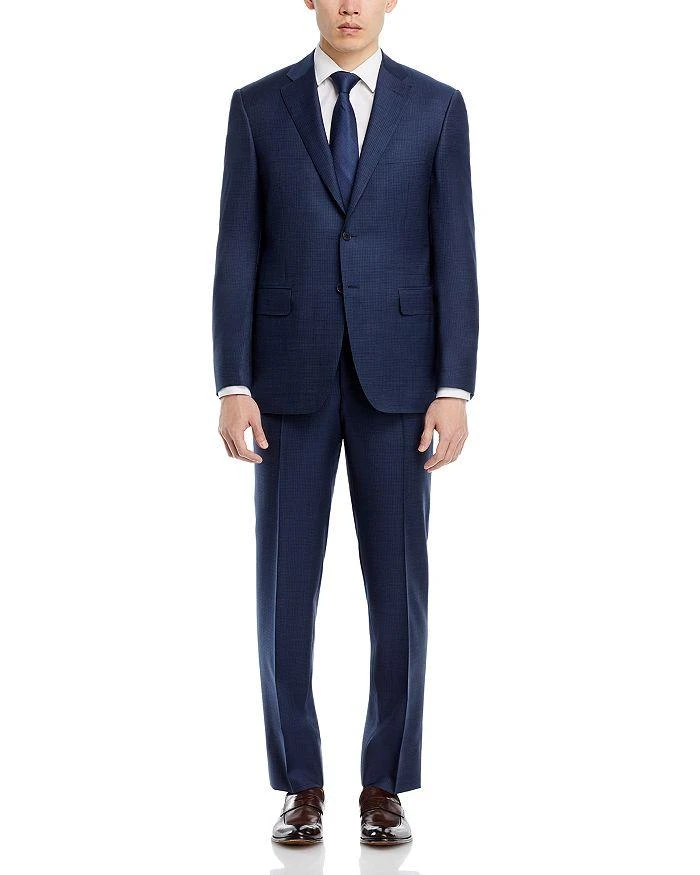 Canali Siena Sharkskin Micro Check Classic Fit Suit 3