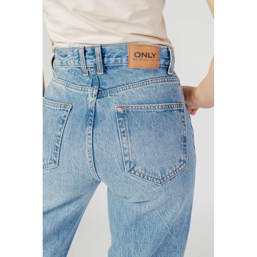 ONLY blue Cotton Jeans & Women's Pant 4
