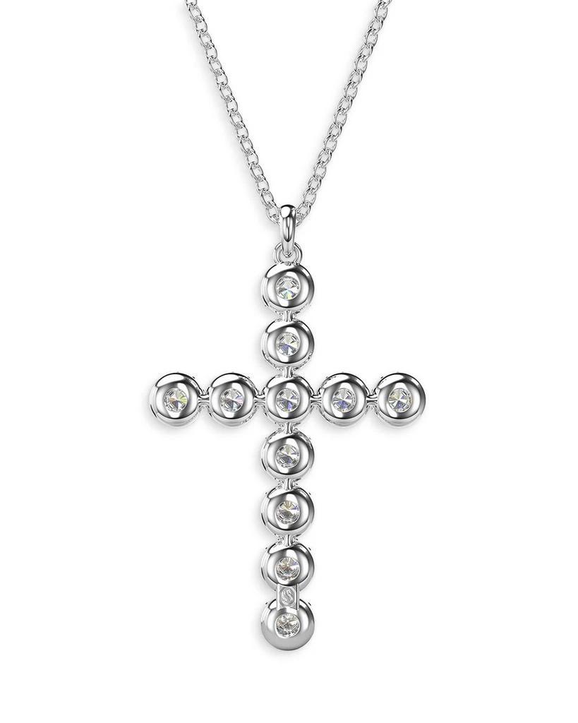 Swarovski Insigne Crystal Cross Pendant Necklace, 15.75-18.5" 3