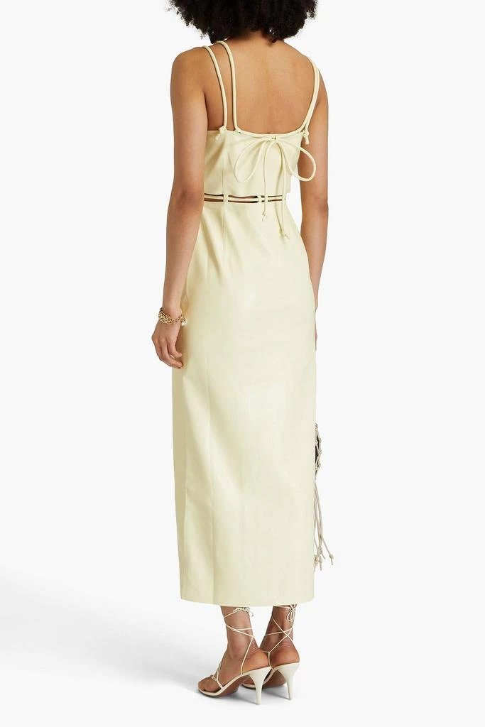 Nanushka Loula cutout OKOBOR™ midi dress 3
