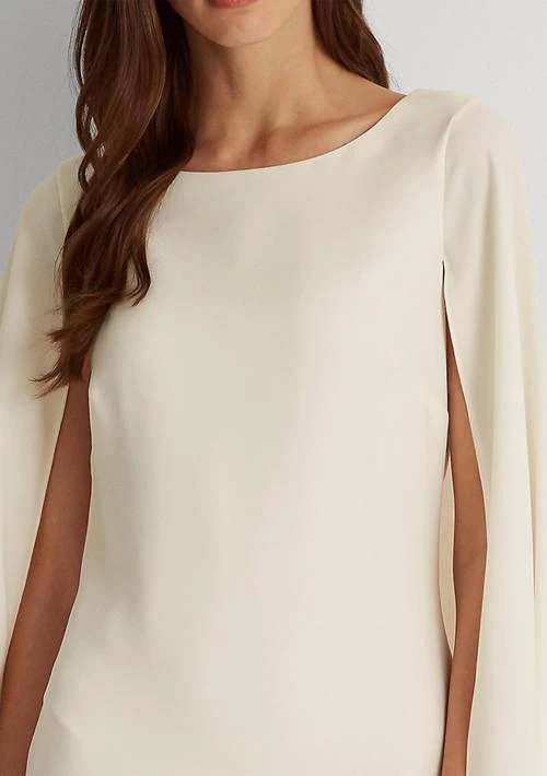 Ralph Lauren Ralph Lauren Cape Georgette Cocktail Dress 4