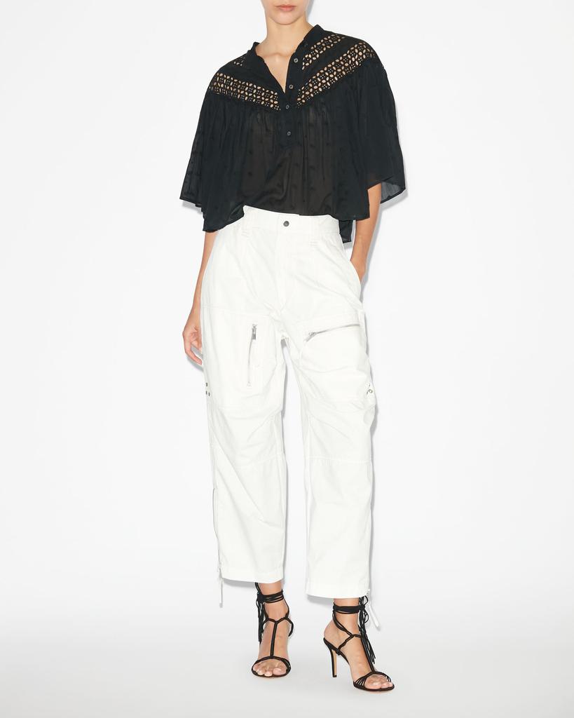 MARANT ÉTOILE MARANT ÉTOILE, KELVIN TROUSERS - Women - White - 38