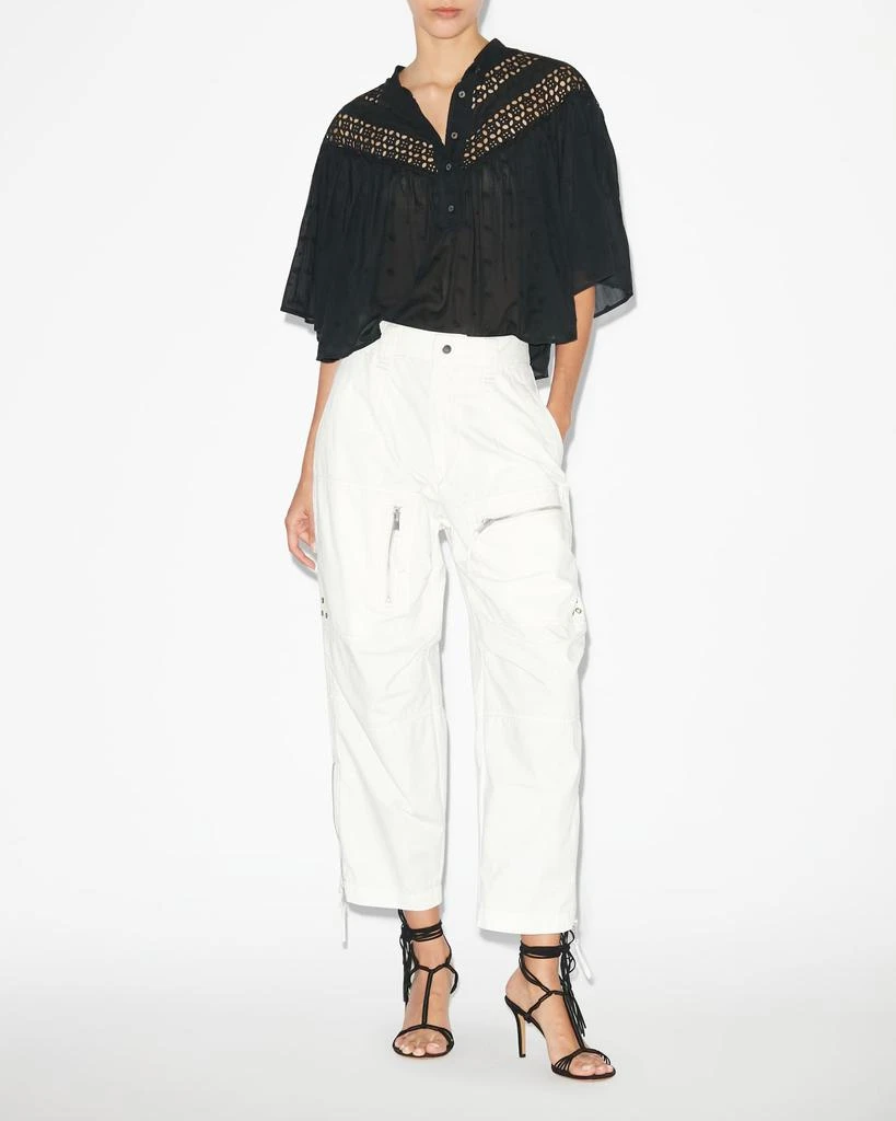 MARANT ÉTOILE MARANT ÉTOILE, KELVIN TROUSERS - Women - White - 38 1