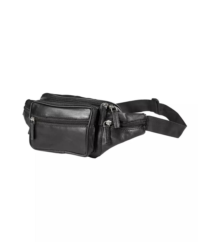 CHAMPS Genuine Leather Waist Pack